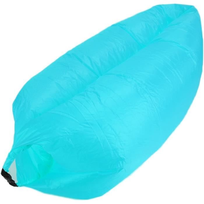 Matelas gonflable léger avec oreiller intégré Vert Matelas gonflable léger avec oreiller intégré Vert