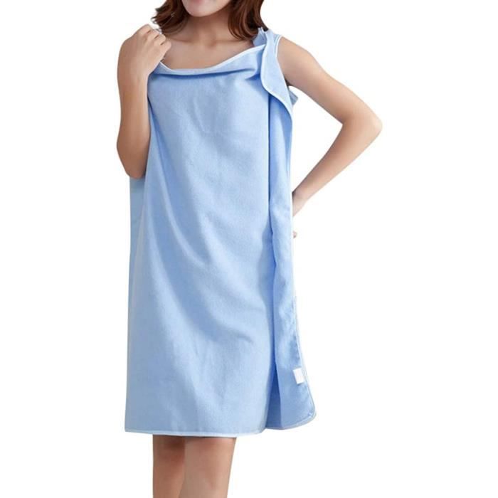 Peignoir Serviette Bain Interieur Femme Eponge Personnalise sans