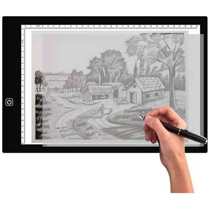 Tablettes Graphiques,A3 A4 A5 tablette graphique LED dessin tablette Art pochoir planche à dessin boite lumineuse traçage - A5 #B