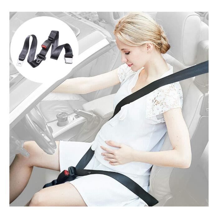 Ceinture de sécurité de grossesse, ceinture de grossesse pour voiture,  confort et sécurité pour les femmes enceintes ventre et - Cdiscount  Bricolage