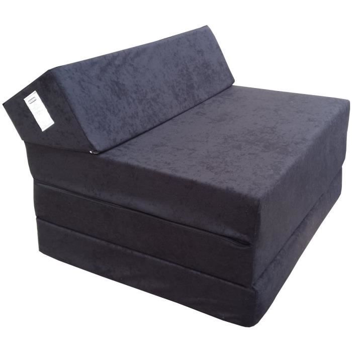 006 Natalia Spzoo Matelas lit 200 x 70 cm Fauteuil futon Pliable Pliant Choix des Couleurs Longueur 200 cm