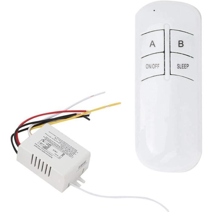 220 V 110 V 10 A Télécommande Sans Fil Relais on/off Transmetteur Récepteur Interrupteur 220 V 110 V 10 A Télécommande Sans Fil Relais on/off Transmetteur Récepteur Interrupteur