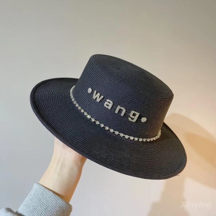 Ecroon Chapeau De Soleil Femme à Large Bord UPF 50+ - Casquette Pliable Protection UV Avec Nœud, Idéal Plage Et Randonnée