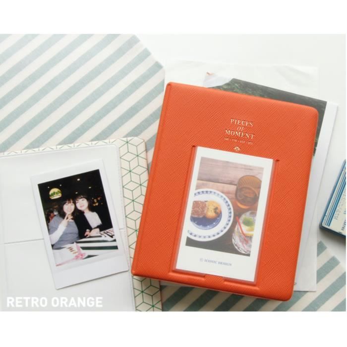 Zink Album Photo 2x3 Mini Album 64 Pochettes - Cache Fenêtre Transparent Pour Photos ZeroKK