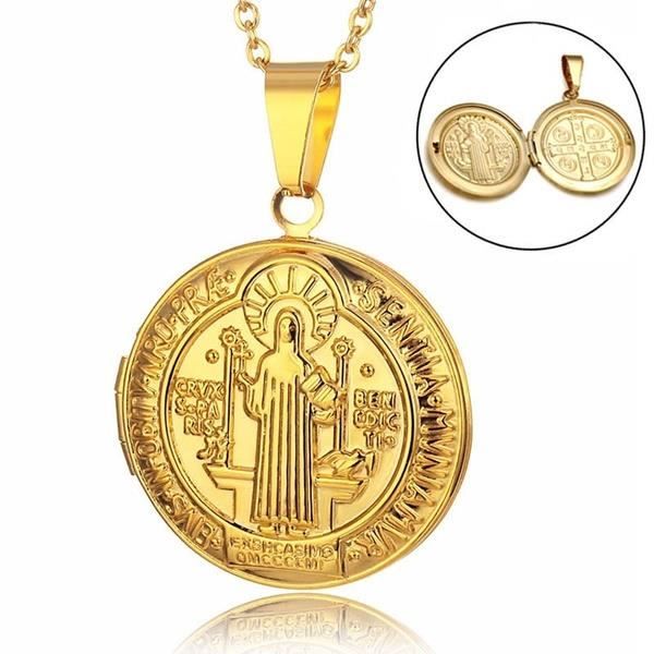 HURRISE Médaille Saint Benot Médaille St Benot Médaille catholique