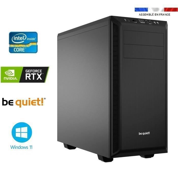PC bureau intel I9-14900KF – GeForce RTX 4060 8GO – 64GO Ram – SSD 1To + SSD 2To – WIFI/Bluetooth – Base 600 – Windows 11