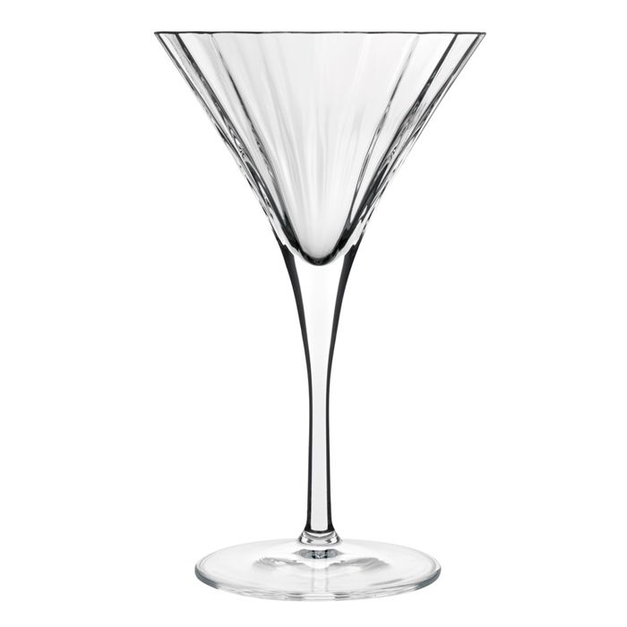 Lot De 4 Verres à Martini - Marque Martini - Transparent - État D'occasion
