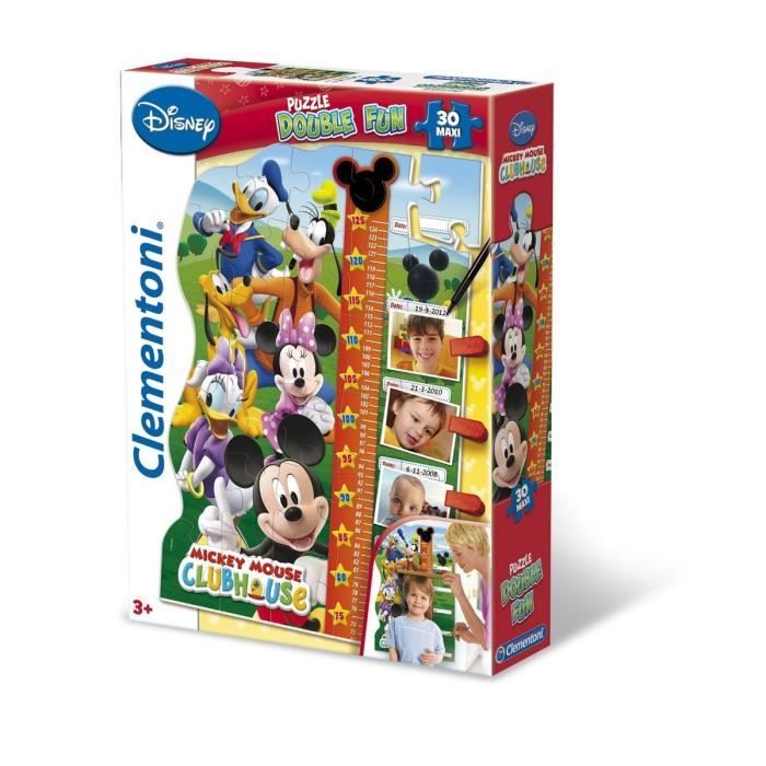 CLEMENTONI Puzzle Disney Minnie Maxi 30 pièces Mickey Mouse Clubhouse à partir de 3 ans 