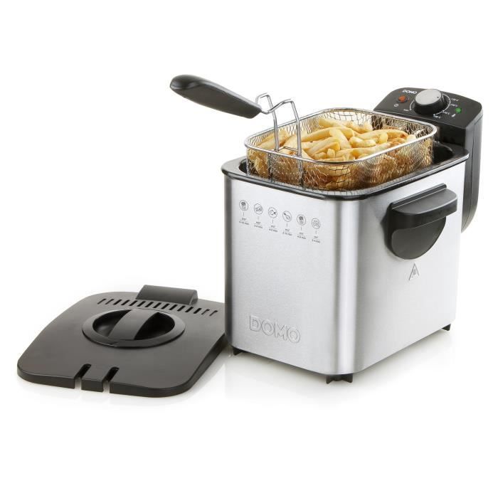 DOMO DO507FR Friteuse - Gris