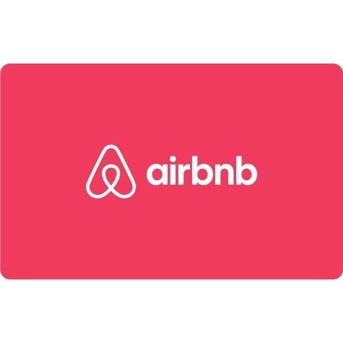 Carte cadeau numérique de 50€ à utiliser sur Airbnb