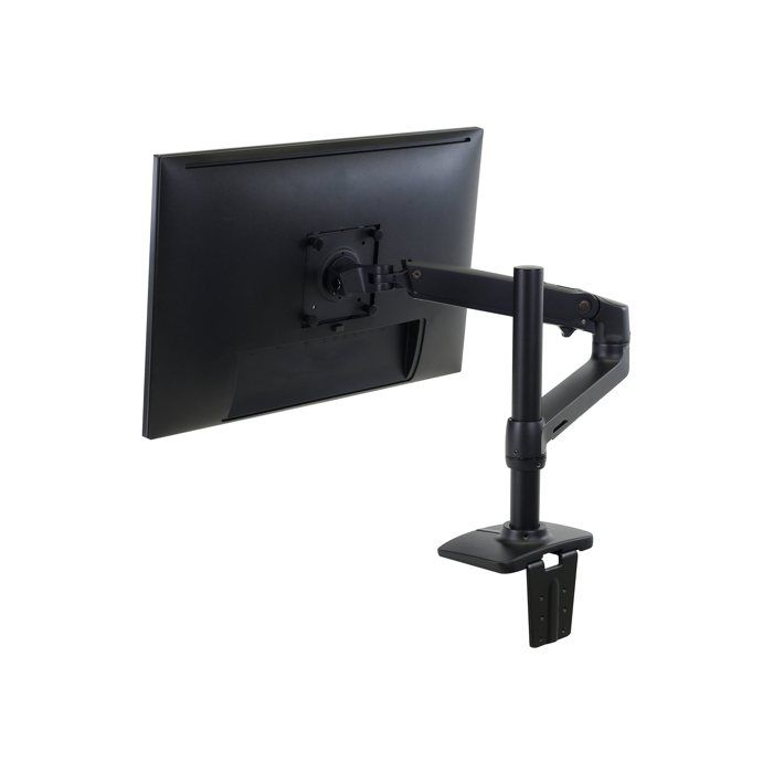 Bras de Moniteur – ERGOTRON – LX PREMIUM – Support de Bureau VESA – Noir Mat – 33 cm de Hauteur