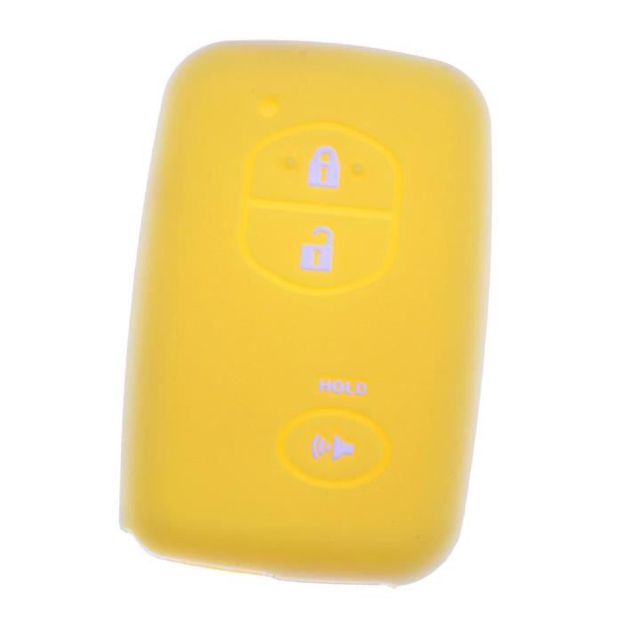 Coquille De Protection Smart Key Fob Jaune Cdiscount Auto