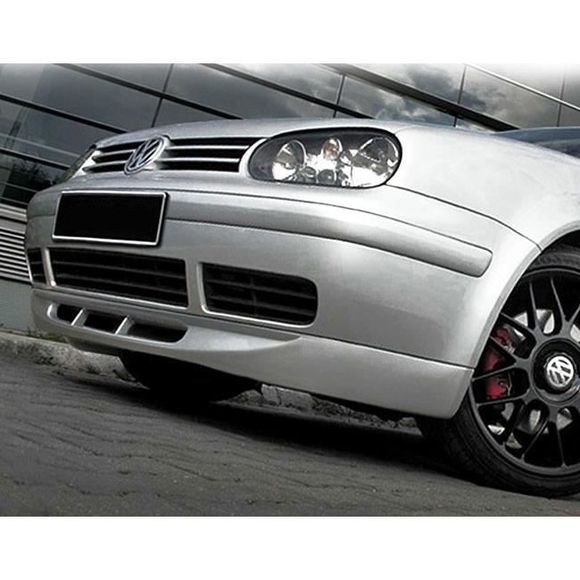 Pour VW Golf 4 Spoiler Rajout Pare-Choc Avant 25ème Anniversaire Noir Mat 97-06