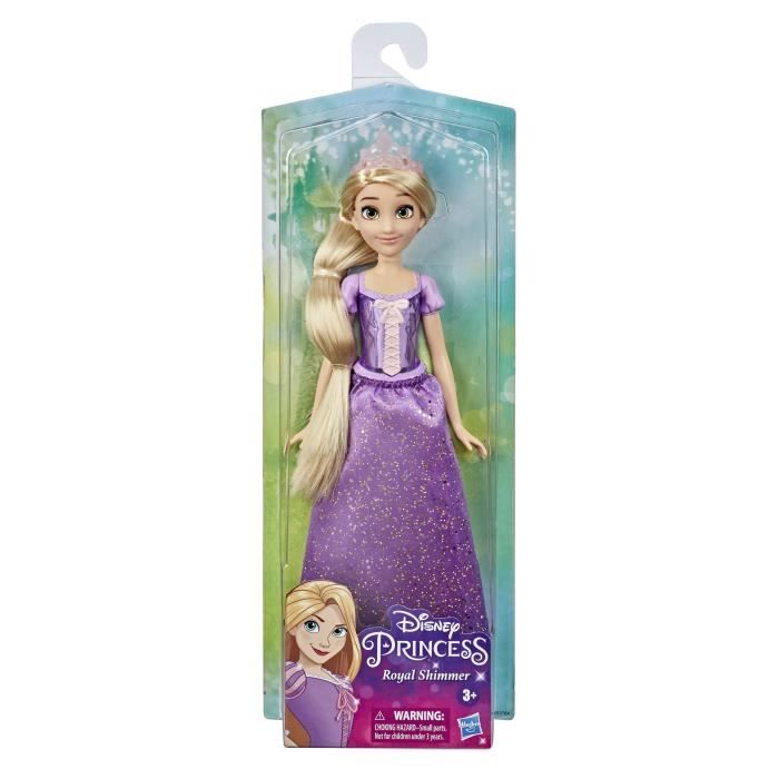 Poupée Raiponce Disney Princesses - Poussière d'étoiles - 26 cm - Body  moulé et jupe amovible pailletés - Cdiscount Jeux - Jouets