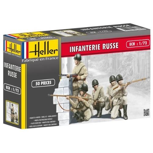Kit De Modèle 1:35 Infanterie Soviétique Russe - Masterbox MB3523, Plastique, à Monter