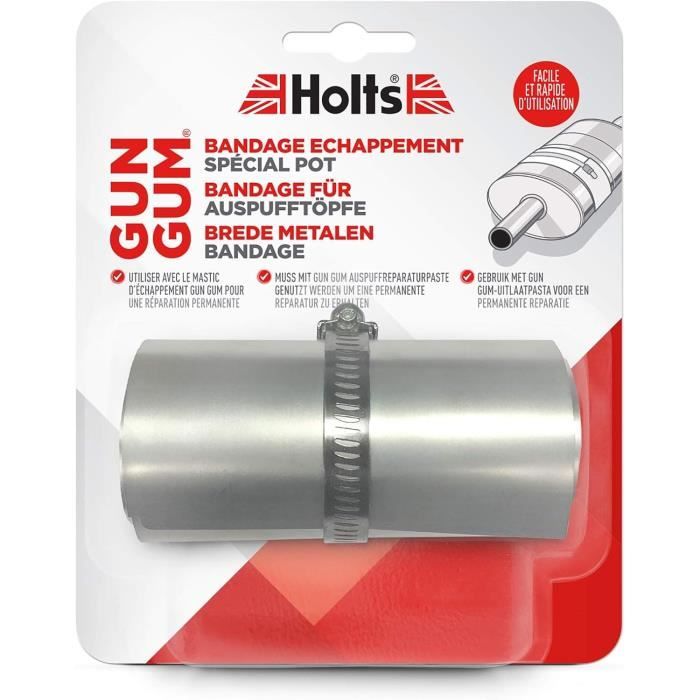 Holts Gun Gum Flexiwrap bandage pour pot d'échappement