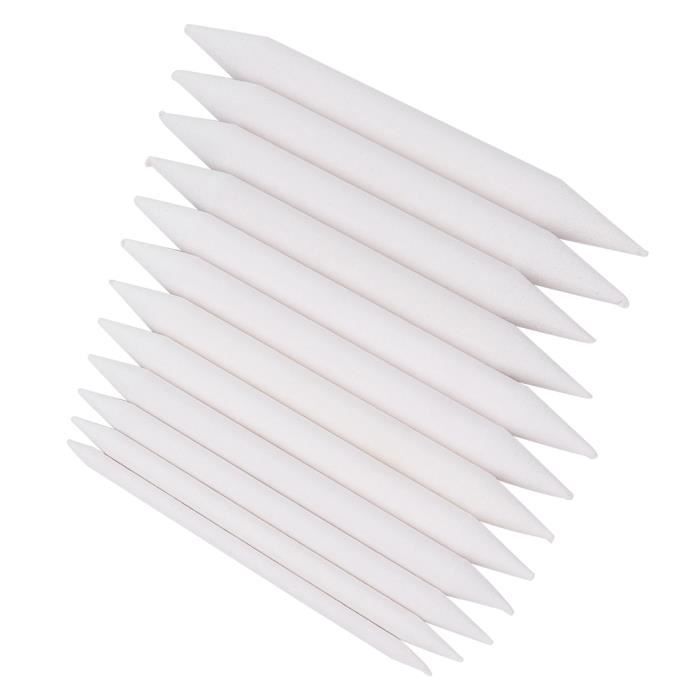 Lot De 12 Stylos à Gratter Réutilisables - Pointe Métallique Pour Art Du Scratch - Poignée Confortable - Pour Débutants Et Confirmés