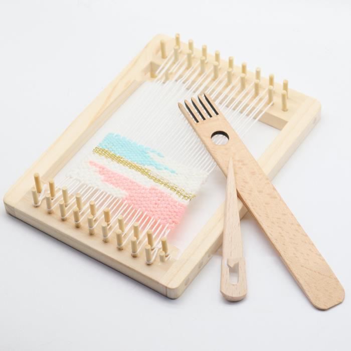 Kit Tissage Paracorde Cocoarm Avec Cadre En Bois Et Aiguilles - Pour Bracelets DIY
