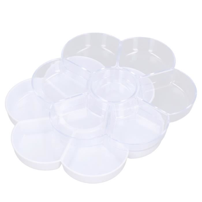 Set De 3 Tasses à Palette INOX Pour Peinture à L'Huile - Double Compartiment Avec Couvercles - MUNEFE