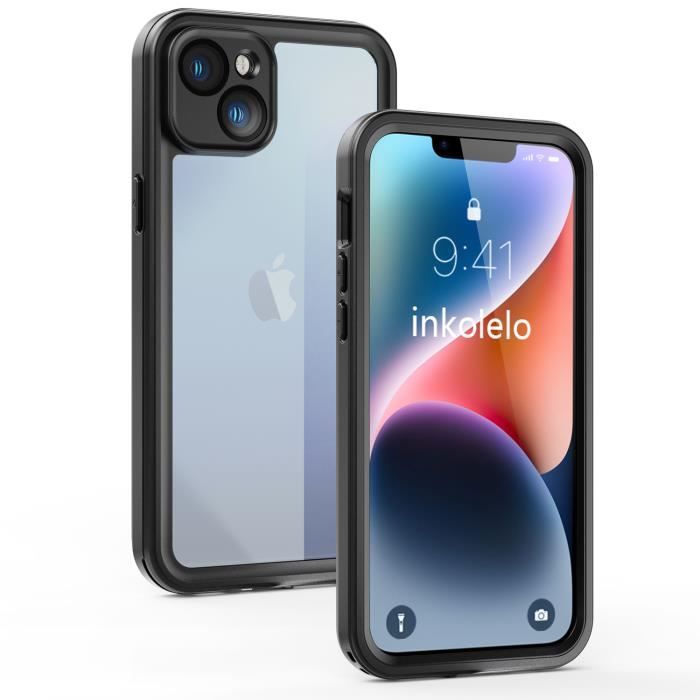 inkolelo Coque Apple iPhone 13 Pro (6.1'') 360 Degrés Protection  Integrale,AntiRayure,Antichoc,Housse De Protection Avant et arrière