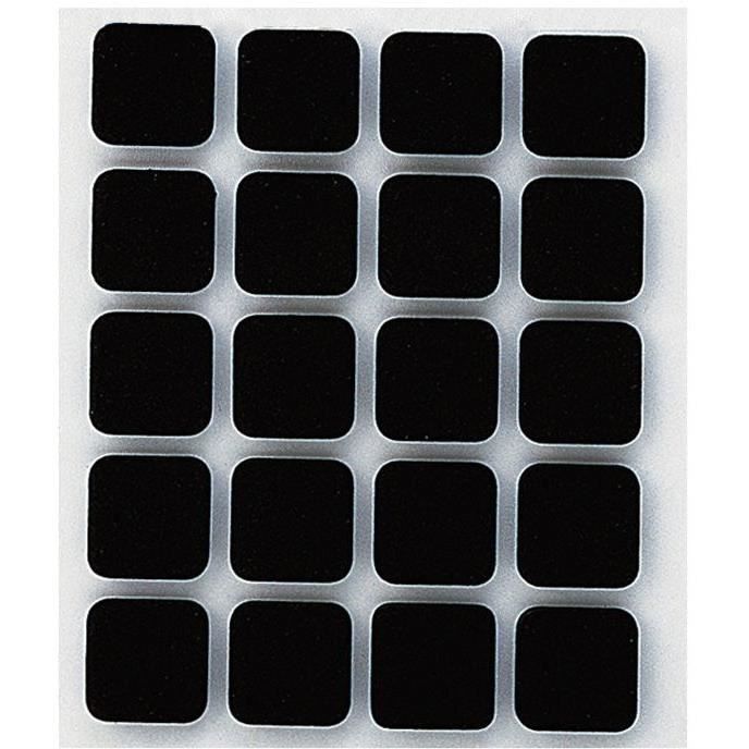 INOFIX Anti dérapant Adhésif 17x17mm par 20 en blister