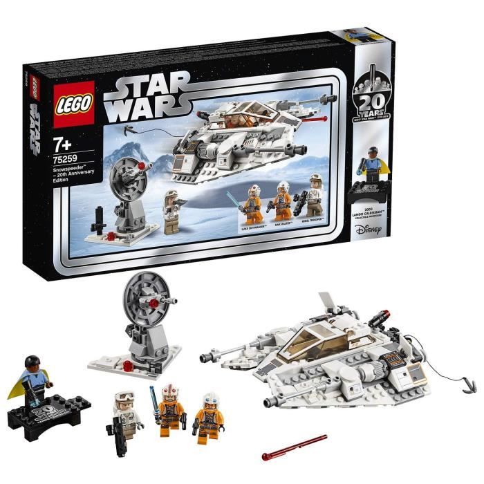 Lego Star Wars Snowspeeder Edition 20eme Anniversaire Jeu De Construction 75259 Achat Vente Assemblage Construction Cdiscount
