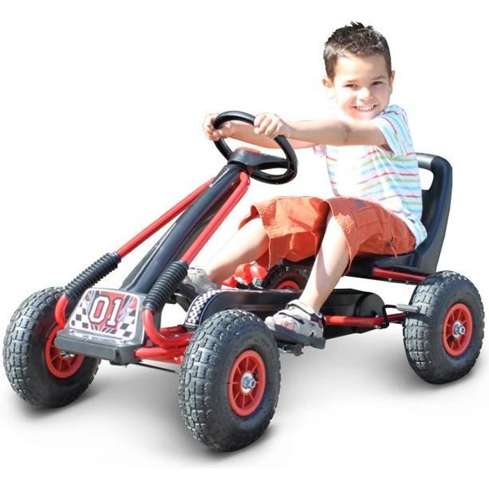 carte a pedale Mgm Kart A Pedales En Metal Achat Vente Voiture A Pedales Cdiscount carte a pedale