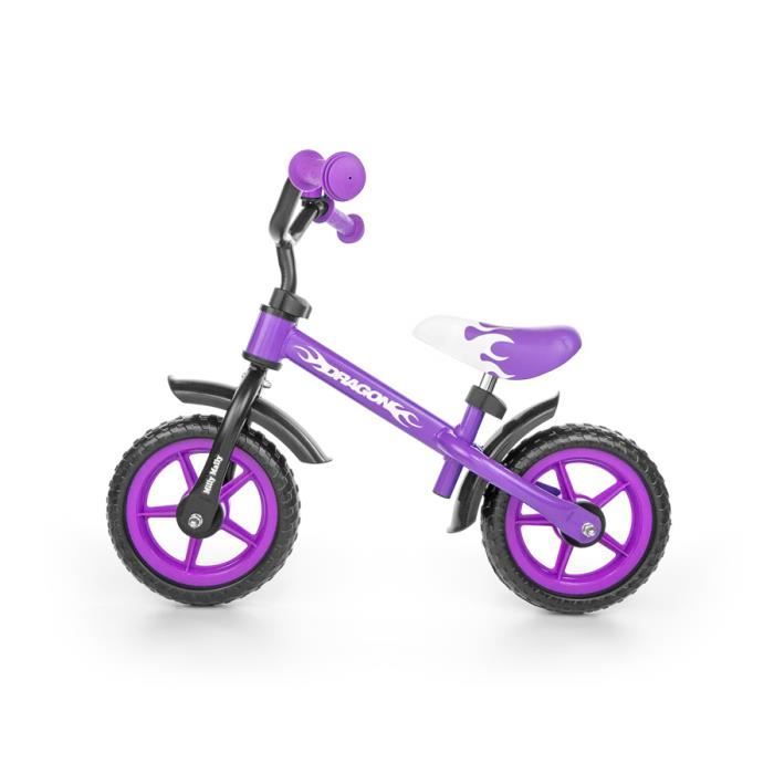 Velo Sans Pedales Draisienne Enfant 2 4 Ans Dragon Violet Cdiscount Jeux Jouets