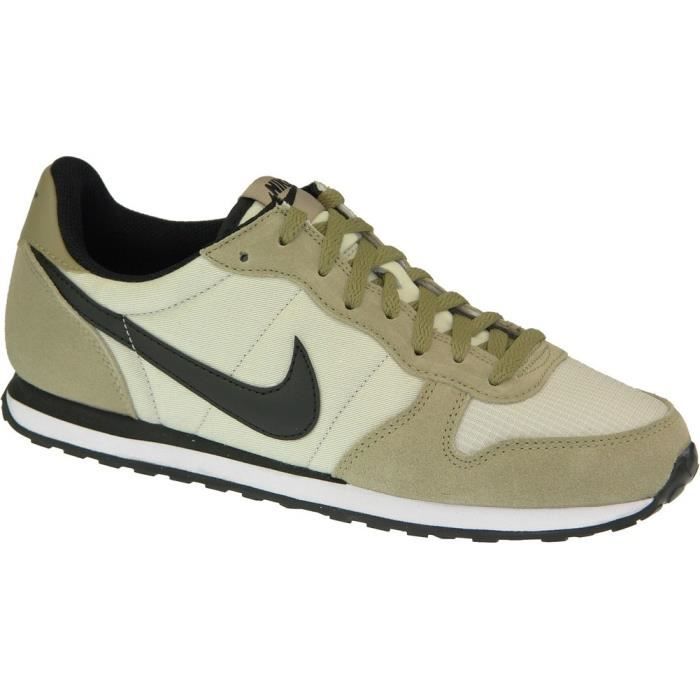 Nike Genicco 644441 003 Light Bone Black Beige Cdiscount Chaussures
