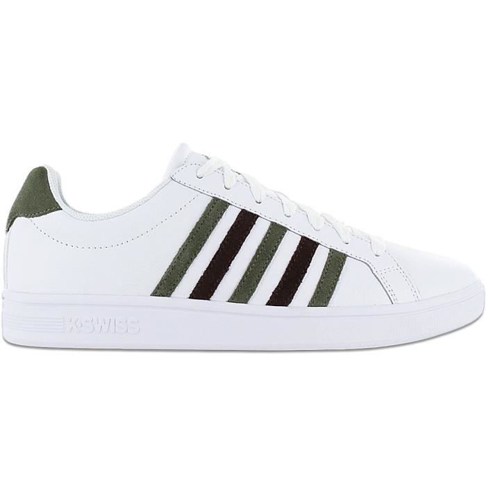 K-SWISS K-Swiss Classic Court Tiebreak - Hommes Sneakers Baskets Chaussures Blanc 07011-983-M