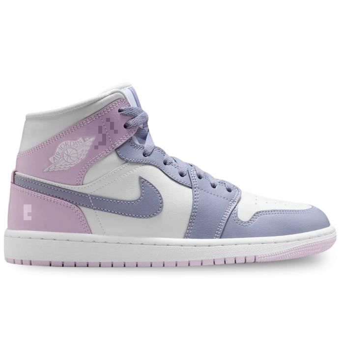 Nike Nike Wmns Air Jordan 1 Mid Chaussures pour Femme Violet BQ6472-510