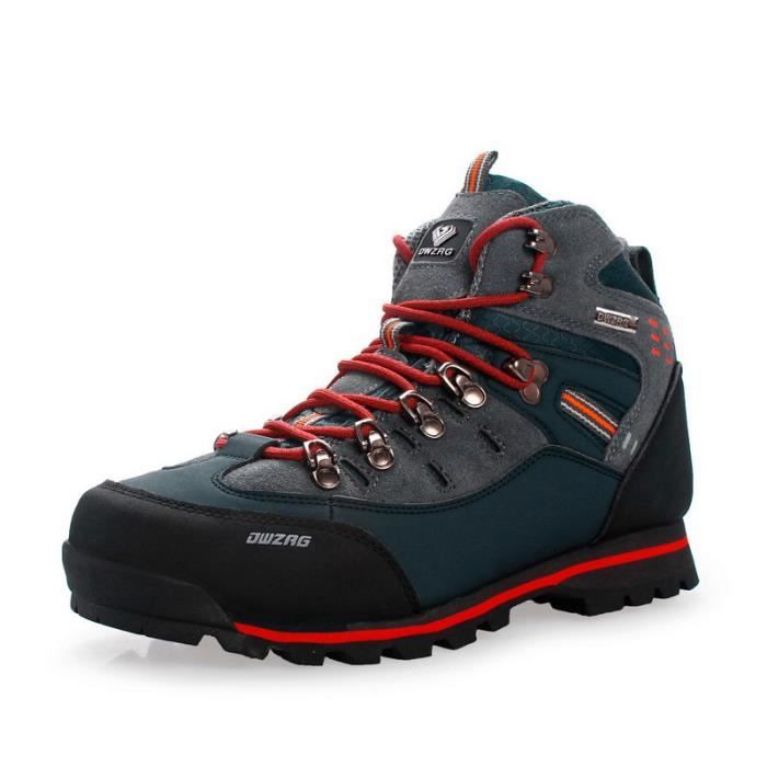 Chaussure De Randonnée Homme Hixingo Chaussures De Randonnée Homme, Imperméable Chaussure Randonnée Homme Plein Air, Couple Résistant à L'usure Homme, Antidérapant Chaussure De Marche