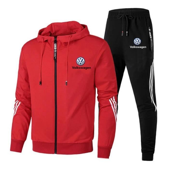 Survêtement Hommes Sweats,Ensemble Jogging Homme 2 Pièces À Capuche Et