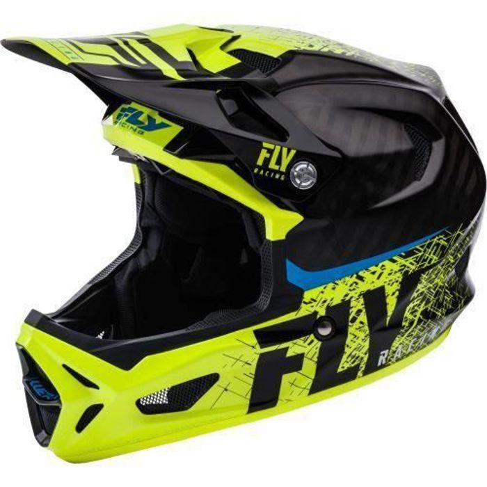 Casque VTT & BMX Fly Racing Werx Mips 2020 - Noir/Jaune Fluo - Adulte