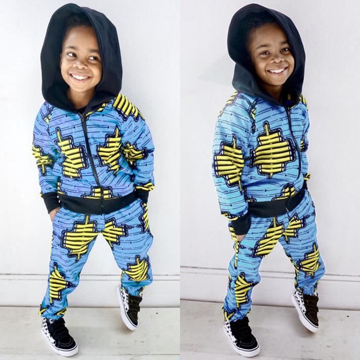 Ensemble africain garçon best sale