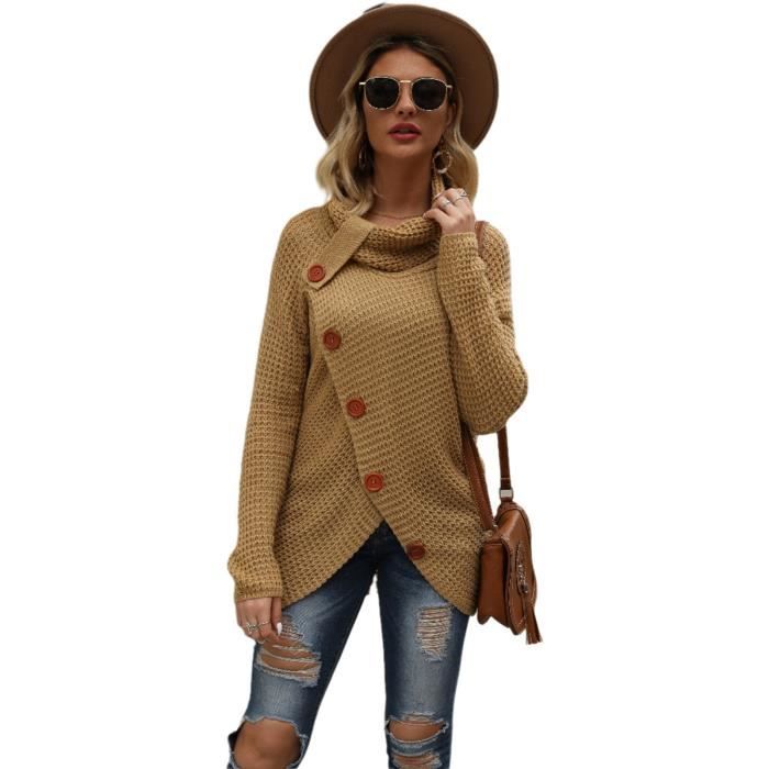 Pull Asymétrique pour Femme Denim Autumn Collection main image 0