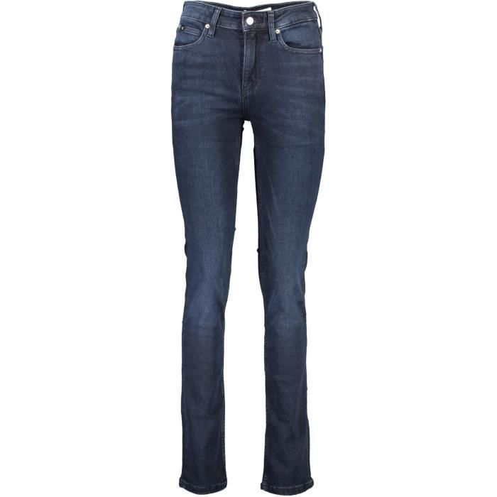 CALVIN KLEIN Jeans Femme Bleu Textile SF16691