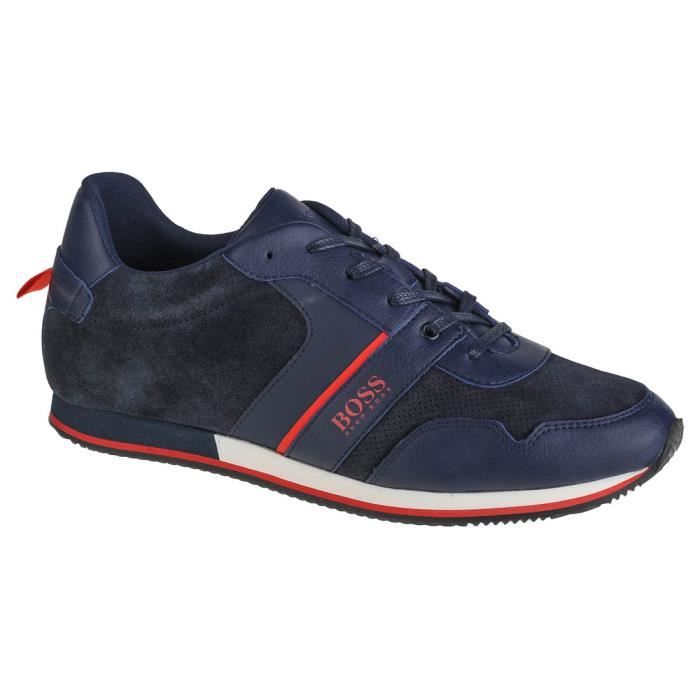 Boss BOSS Trainers J29262-849 pour un garçon Bleu marine sneakers