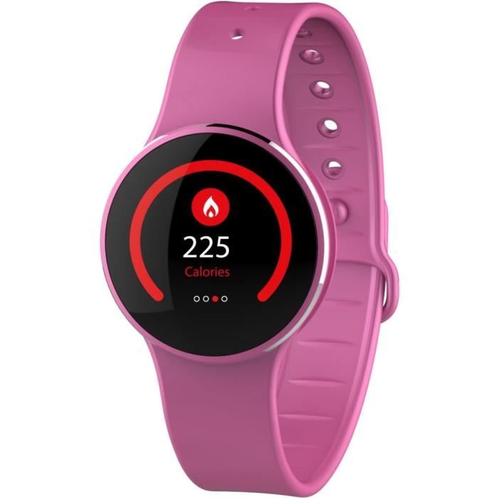 Montre connect e MYKRONOZ Zecircle 2 Rose Bracelet silicone