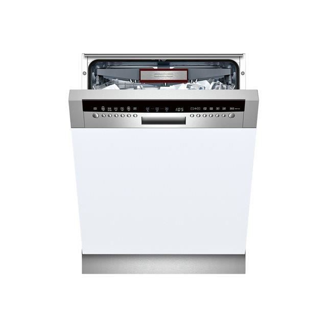 Neff lavevaisselle 60cm 13c 42db a++ intégrable bandeau inox