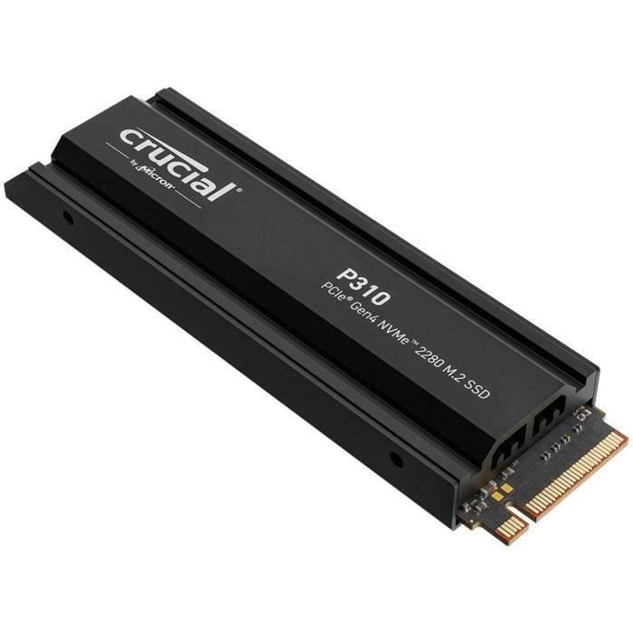 Crucial - P310 - Disque SSD Interne - 2Tb - Gen4 - Nvme M.2 - Jusquà 7100 Mo/S