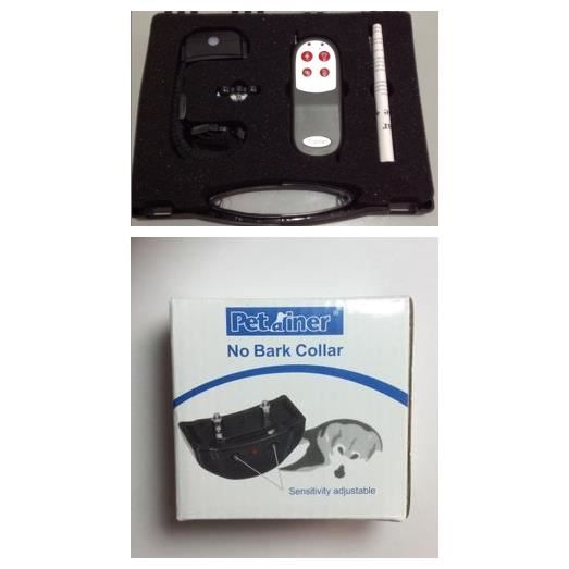 4en1 COLLIER DRESSAGE ELECTRIQUE POUR CHIEN 1000m+COLLIER ANTI ...