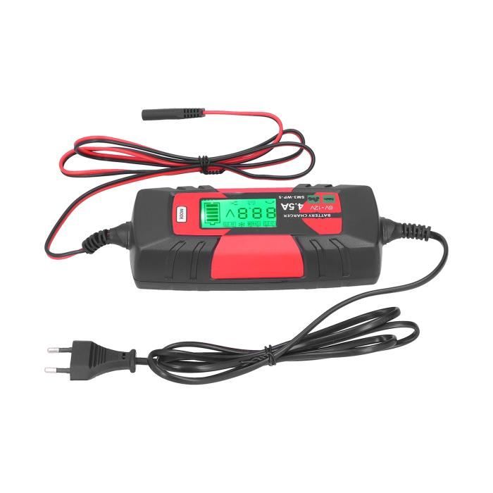 Chargeur Moto Voiture Chargeur Batterie Intelligent Monzana 6V/12V - 7 Niveaux Charge - LCD - Pour Voiture, Moto - Protection Surcharge écran LCD Chargeur Moto Voiture Chargeur Batterie Intelligent Monzana 6V/12V - 7 Niveaux Charge - LCD - Pour Voiture, Moto - Protection Surcharge écran LCD