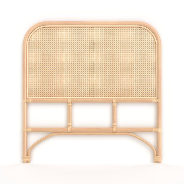 Tête de lit en rotin et cannage 90 cm - Naïra - Maison Pavane Tête de lit en rotin et cannage 90 cm - Naïra - Maison Pavane