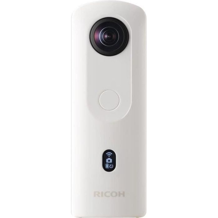 Ricoh Camera 360 4k Theta Sc 2 Blanc 14 Megapixels Bluetooth Cdiscount Appareil Photo