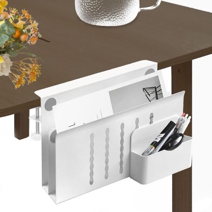 Support Ordinateur Portable Sous Bureau - Organisateur Vertical Avec Rangement