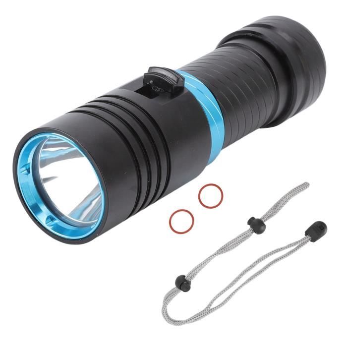 Lampe De Plongée LED 4000 Lumens - Scube P70 étanche IPX8, Lumière Blanche Puissante Pour Exploration Sous-marine - 4