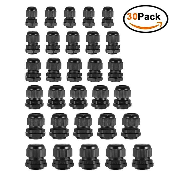 10Pz M50 impermeabile IP68 TRS Passacavo Controdado per 32 mm 10Pz M50 impermeabile IP68 TRS Passacavo Controdado per 32 mm