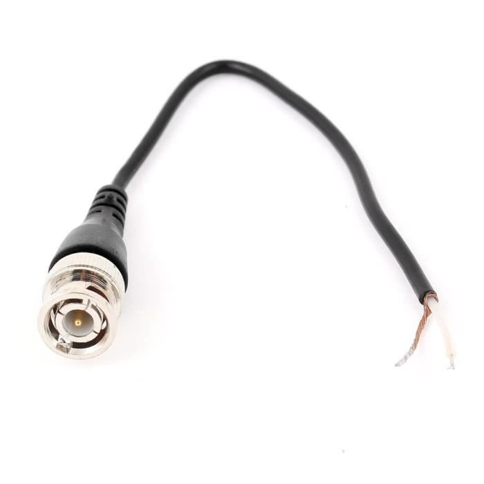 Connecteur Cable Video Coaxial Male Bnc Pour Camera Securite Cctv Achat Vente Cable Coaxial Connecteur Cable Video Cdiscount
