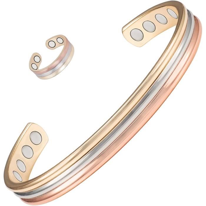 Bracelet Magnétique En Cuivre Pur - Bande Magnétique Totale - Pour Soulager L'arthrite - Neuf